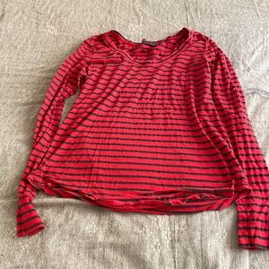 Velvet brand long sleeve cotton tee